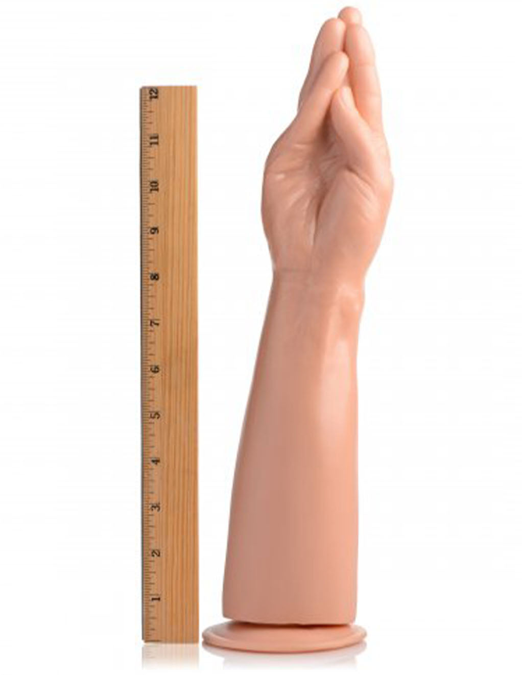 Master Series The Fister Hand and Forearm Dildo- Length measurement