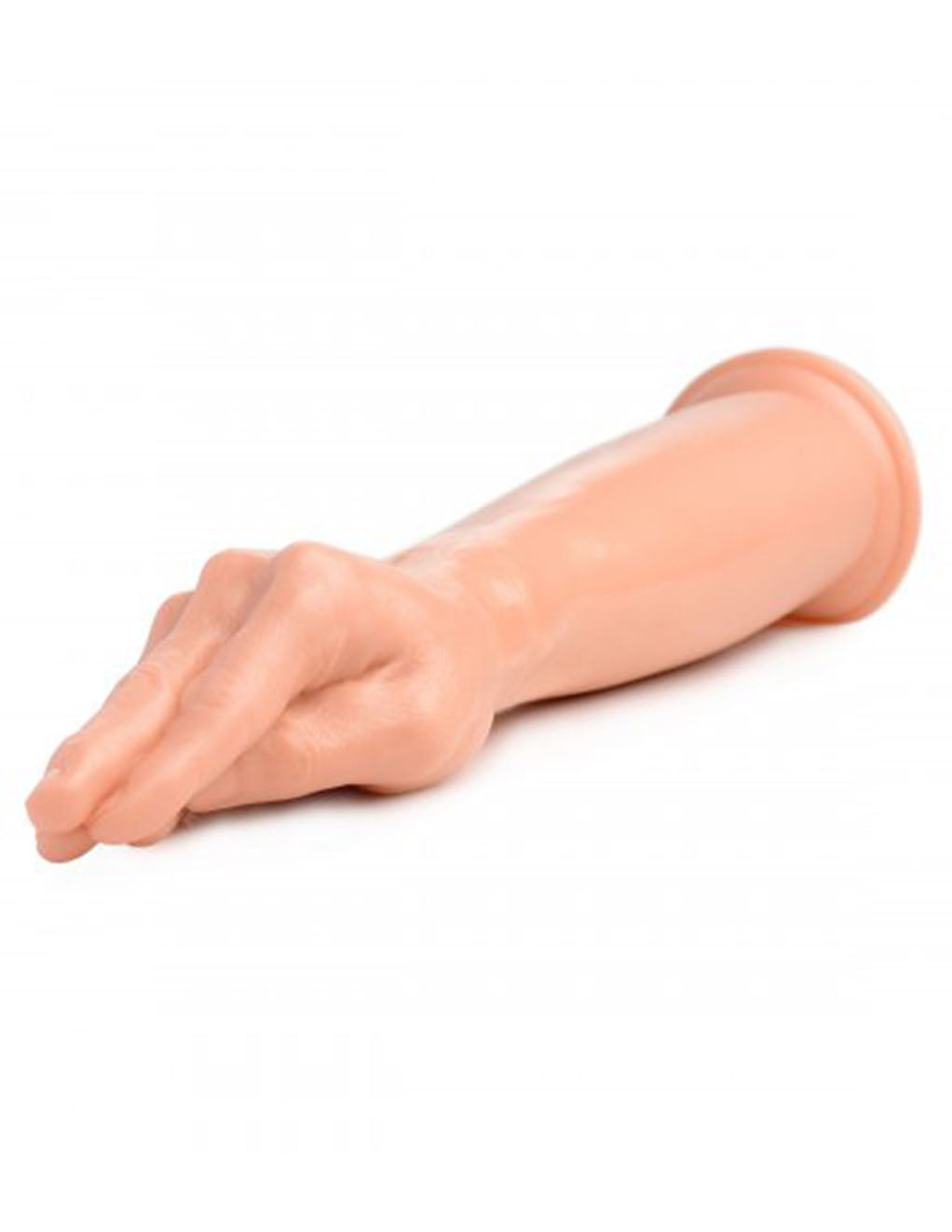 Master Series The Fister Hand and Forearm Dildo- Top- Angle