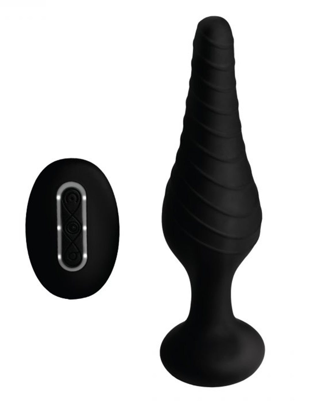 Under Control Vibrating Anal Plug with Wireless Remote Control- With remote