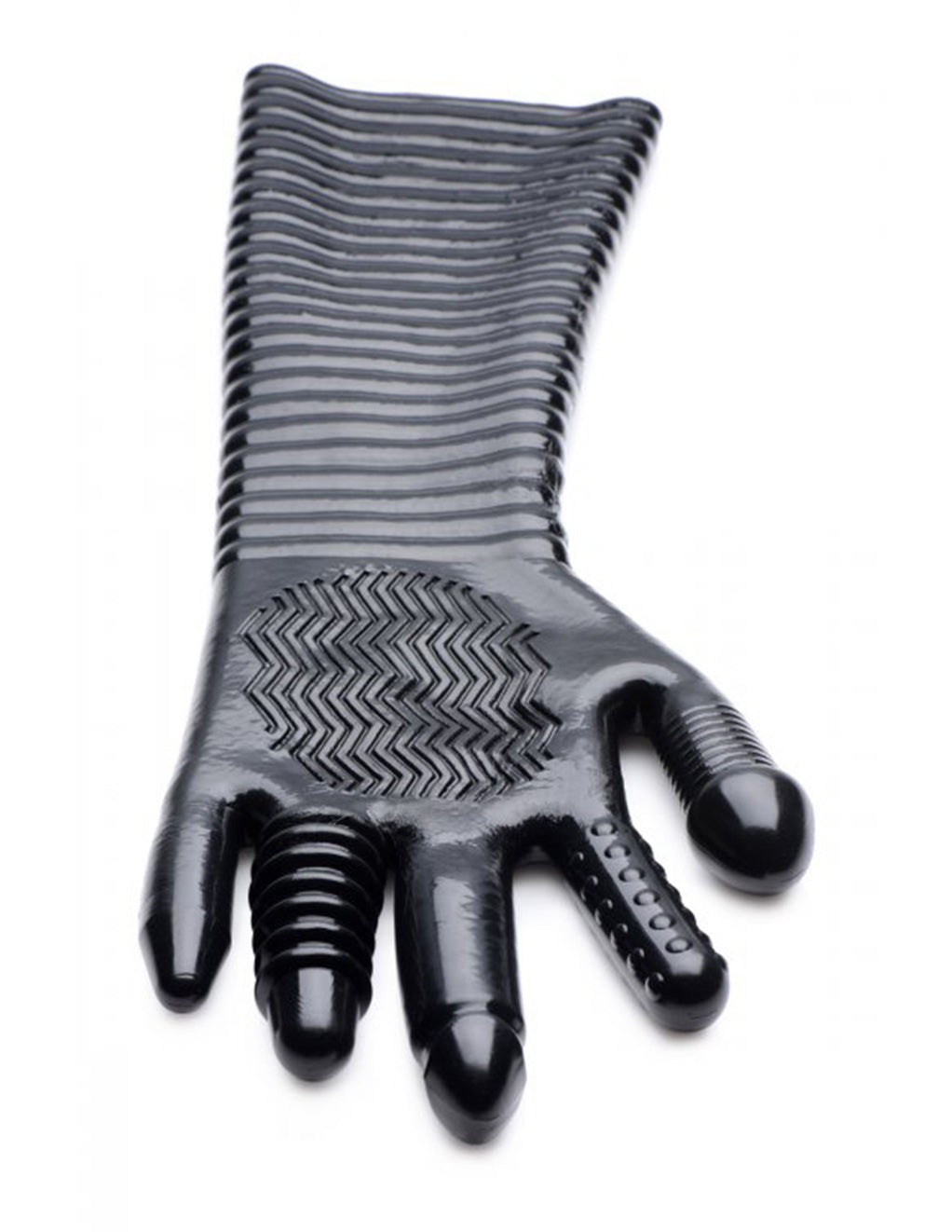 Master Series Pleasure Fister Textured Fisting Glove- Top