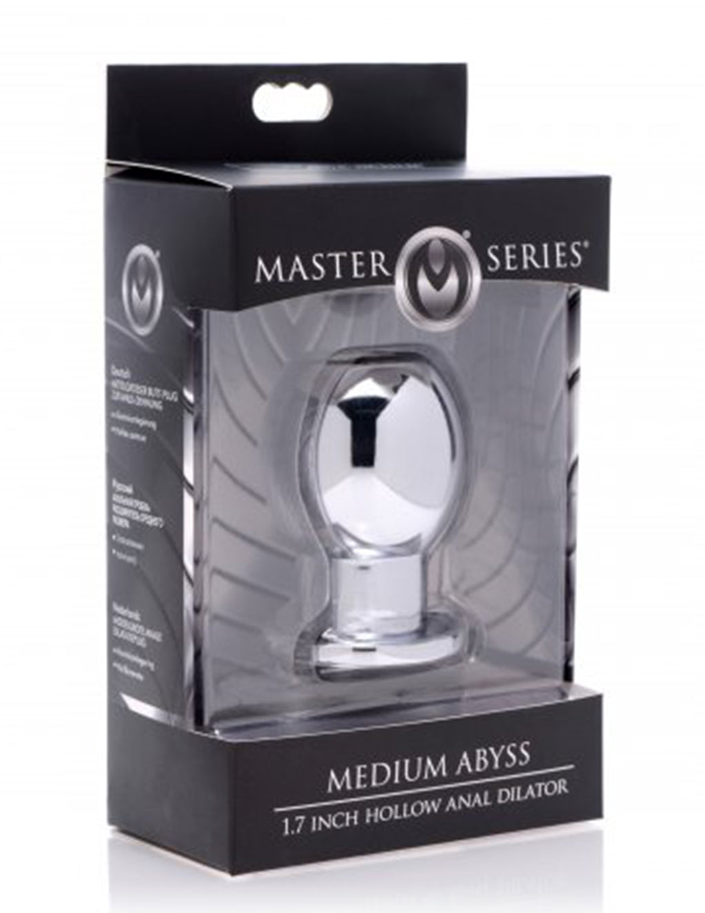 Master Series Abyss Hollow Anal Dilator- Medium- Box