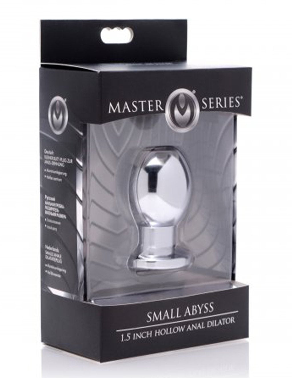 Master Series Abyss Hollow Anal Dilator- Small- Box
