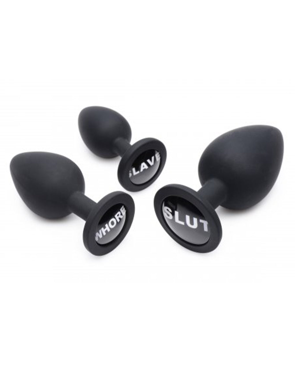 Dirty Words Anal Plug Set- Front