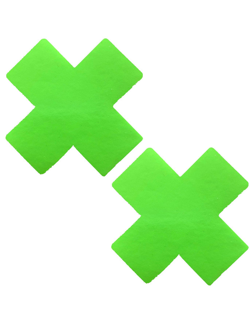 Neva Nude X Pasties- Neon Green- Front