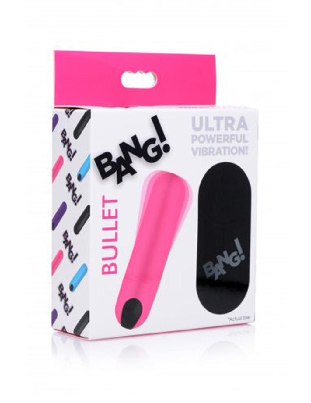 Bang! Remote Controlled Bullet- Pink- Package