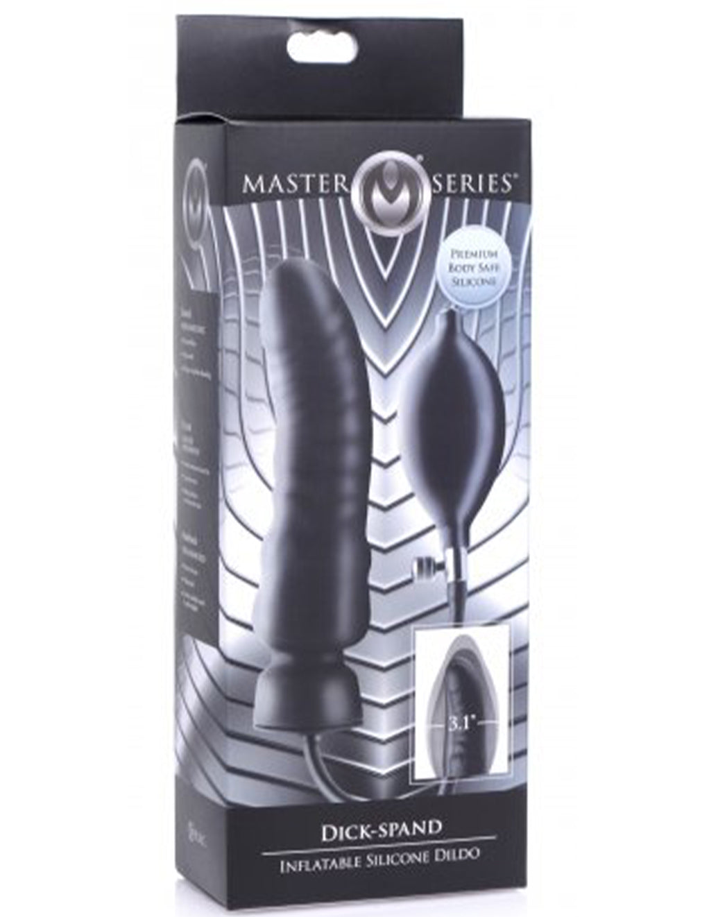 Master Series Dick-Spand Dildo- Package