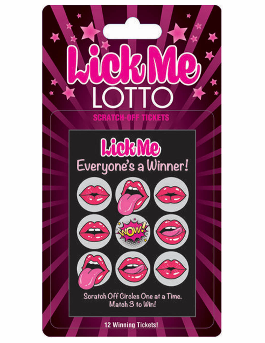 Lick Me Lotto- Front