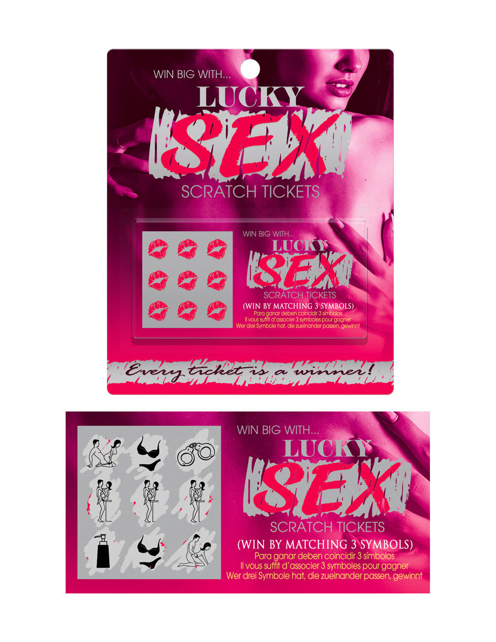 Lucky Sex Scratch Tickets- Tickets