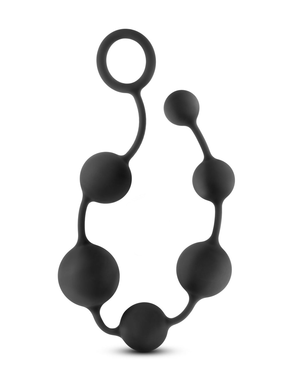 Performance Silicone Anal Beads- Black