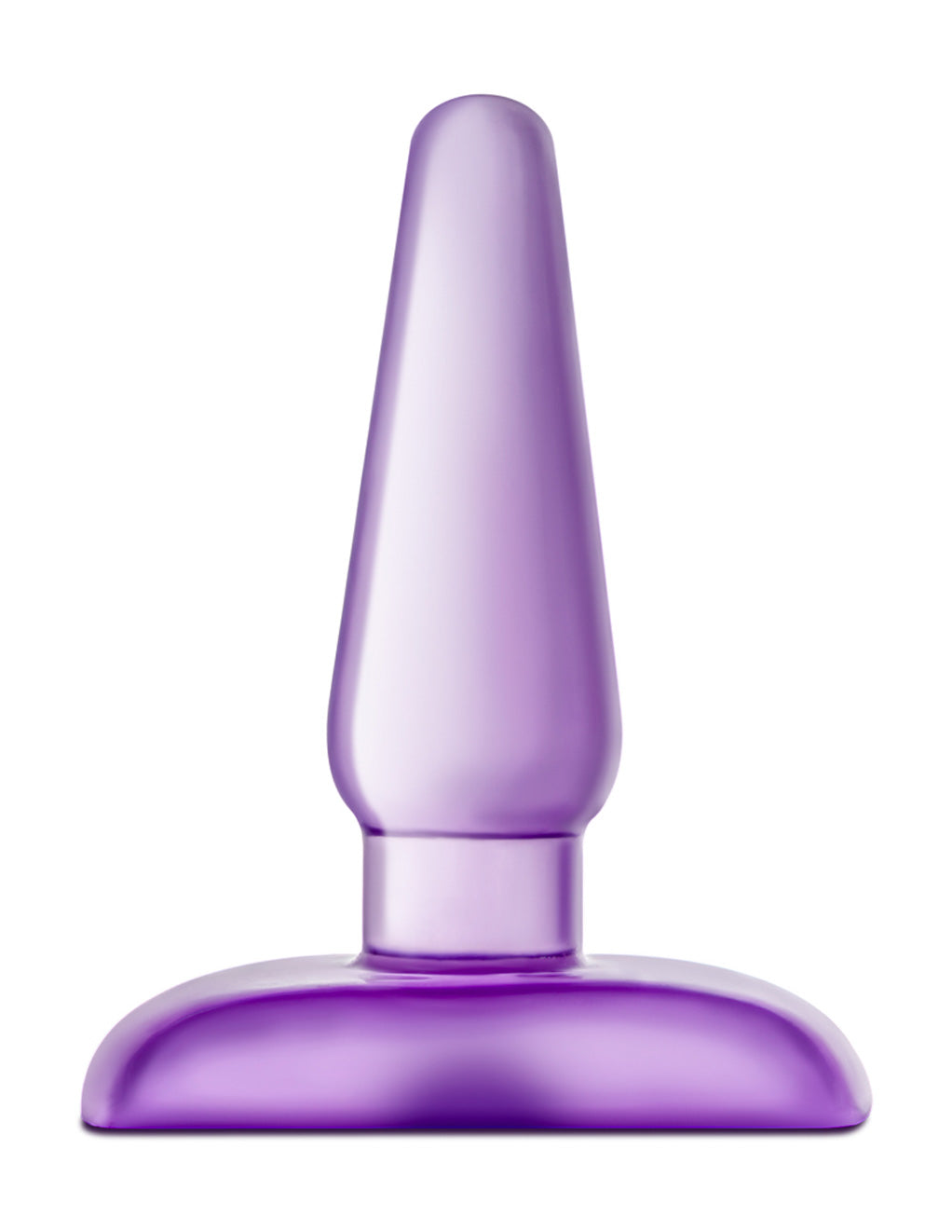 B Yours Eclipse Pleaser Anal Plug- Small- Purple- Front