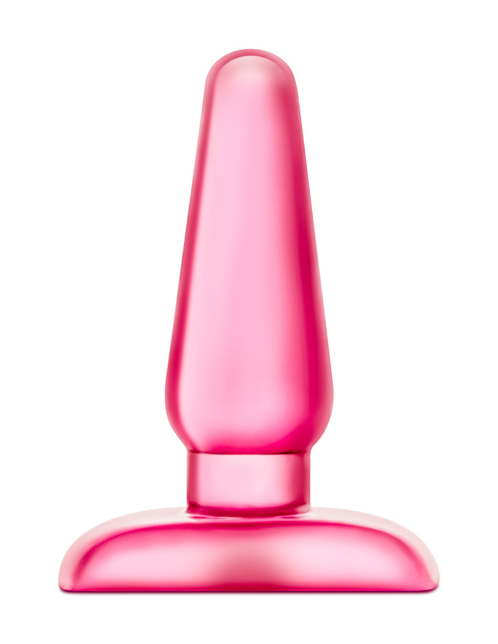 B Yours Eclipse Pleaser Anal Plug- Medium- Pink- Front