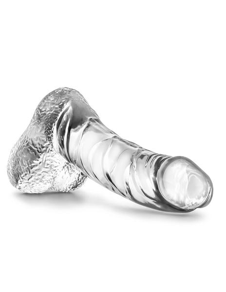 Naturally Yours Ding Dong Realistic Dildo- Clear- Top