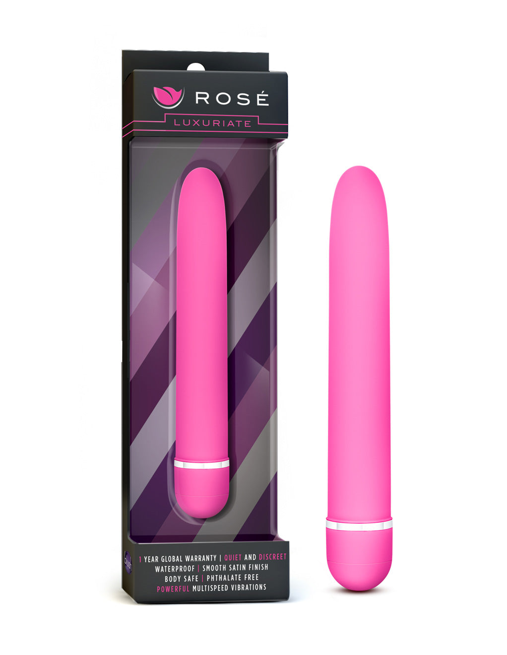 Rose Luxuriate Vibrator- Pink- Box