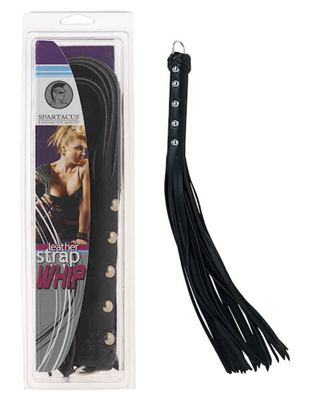 Spartacus Leather Strap Whip 20"