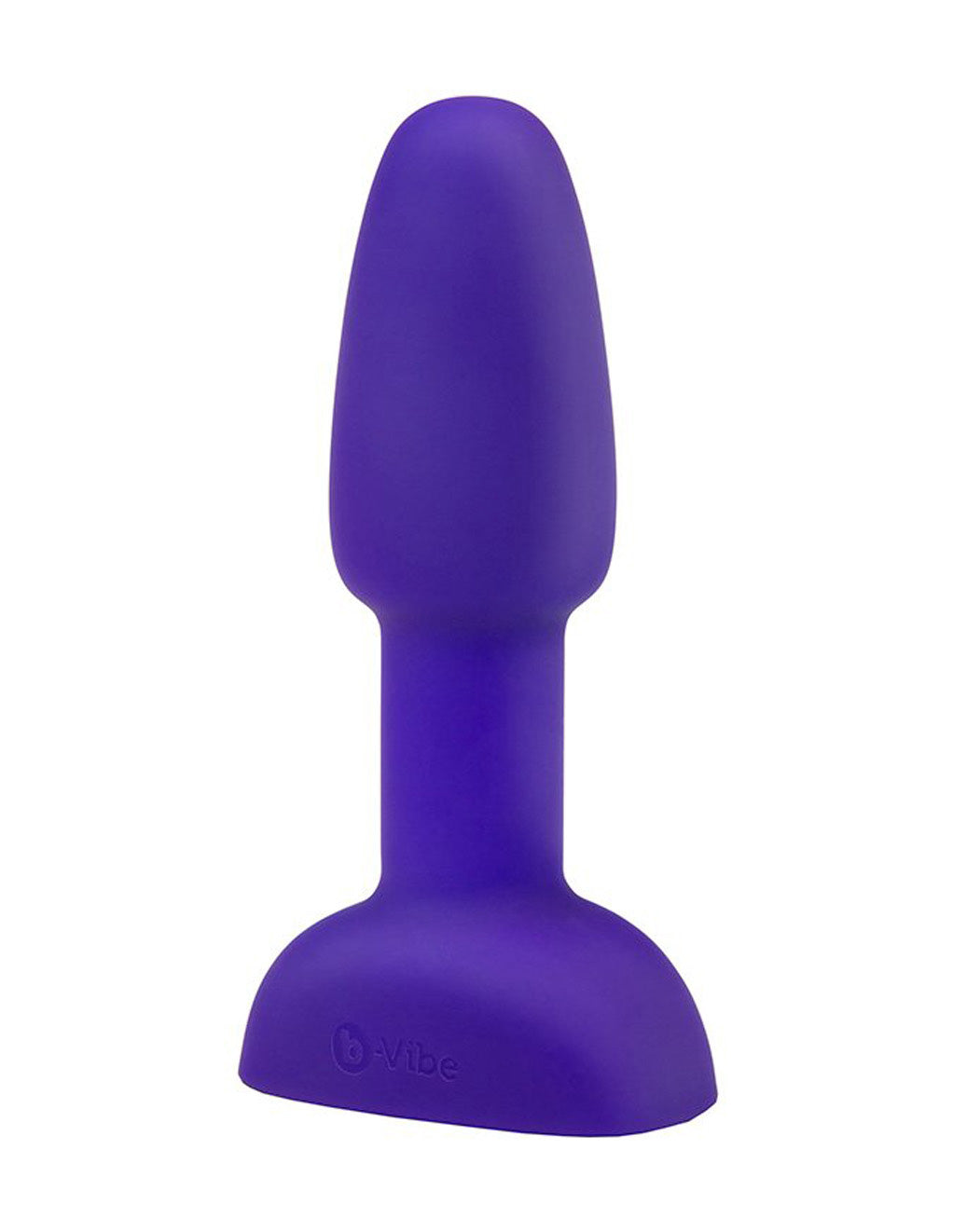 B-Vibe Petite Rimming Butt Plug- Purple- Front