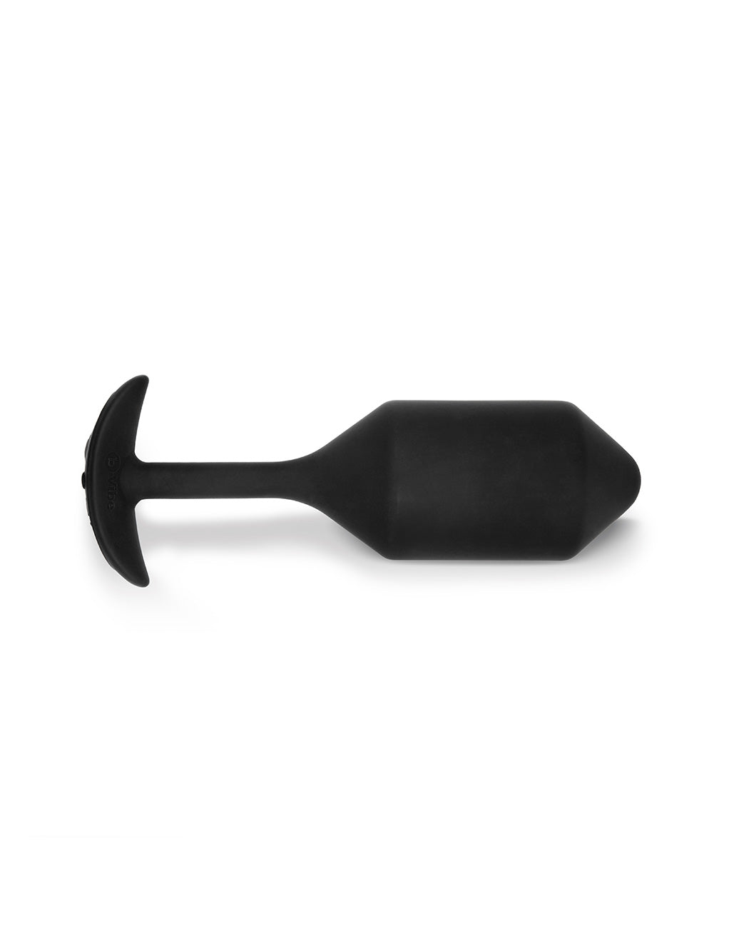 B-Vibe X-Large Vibrating Snug Plug- Black- Side