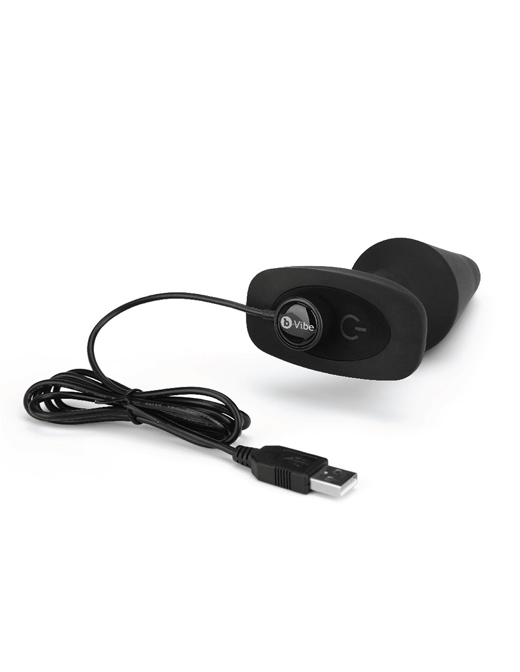 B-Vibe XL Rimming Butt Plug- Black- Charger