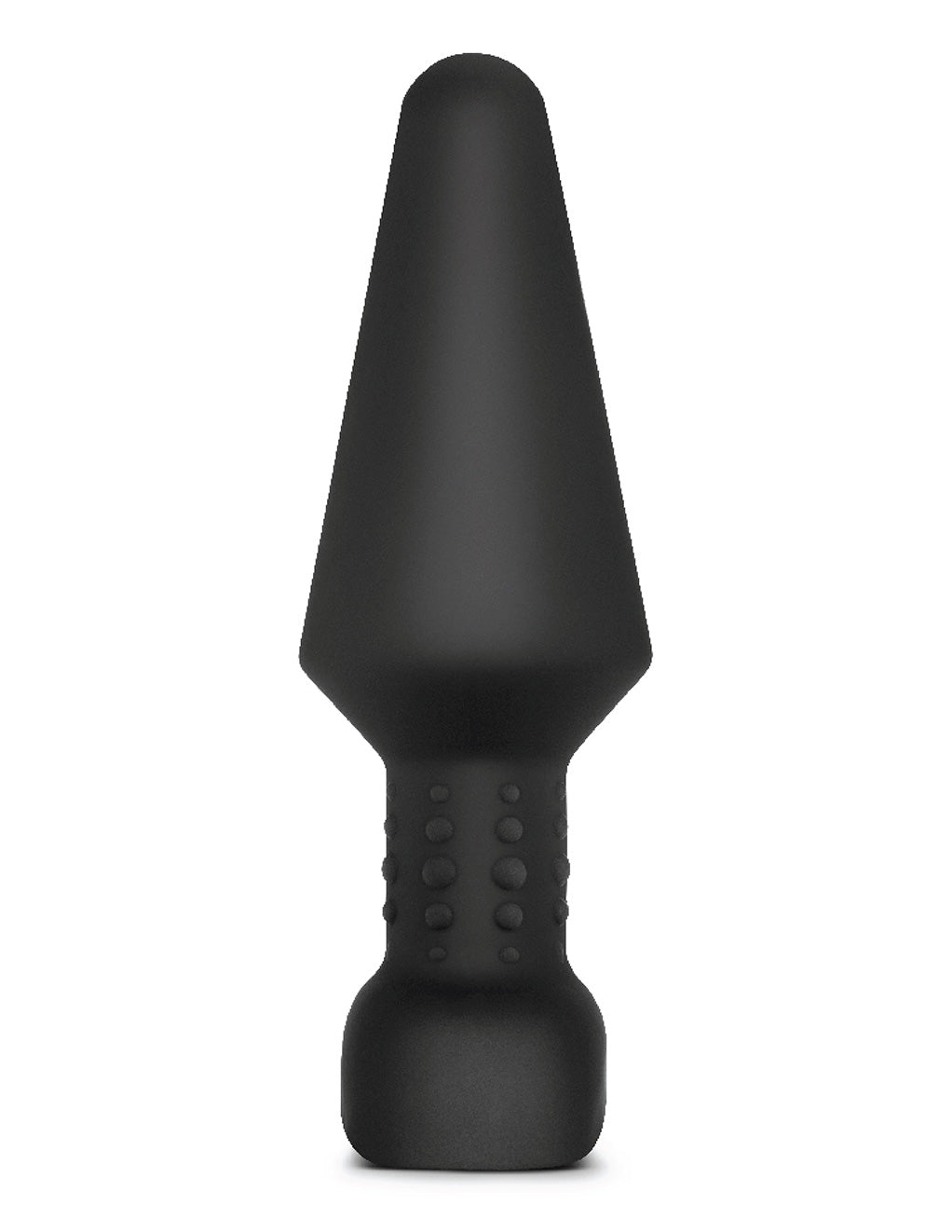 B-Vibe XL Rimming Butt Plug- Black- Side