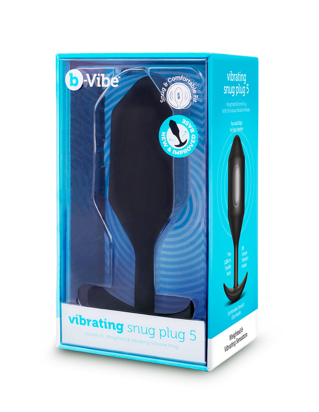 B-Vibe Vibrating Snug Plug 5 XXL- Package