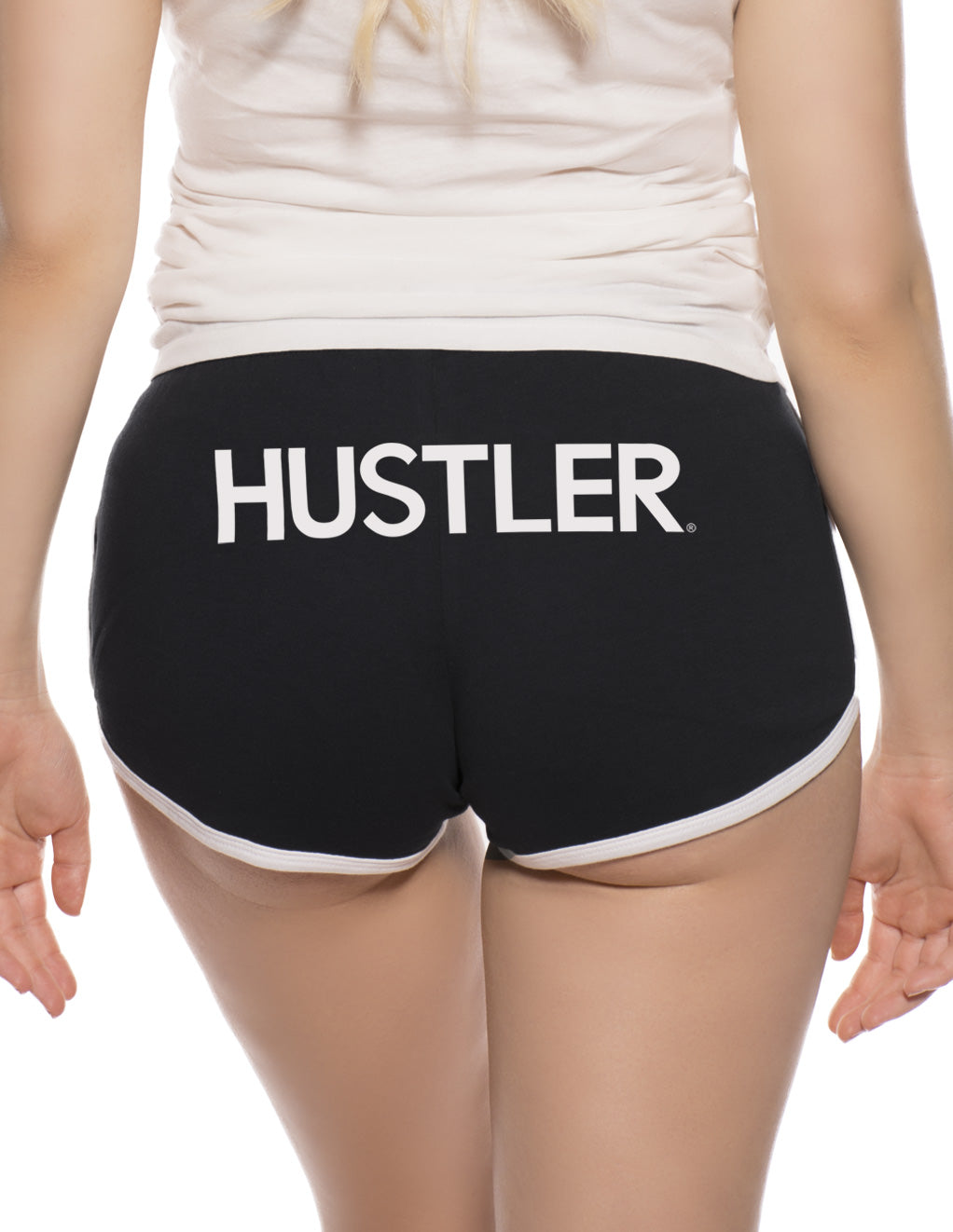 HUSTLER® Women's Logo Running Shorts