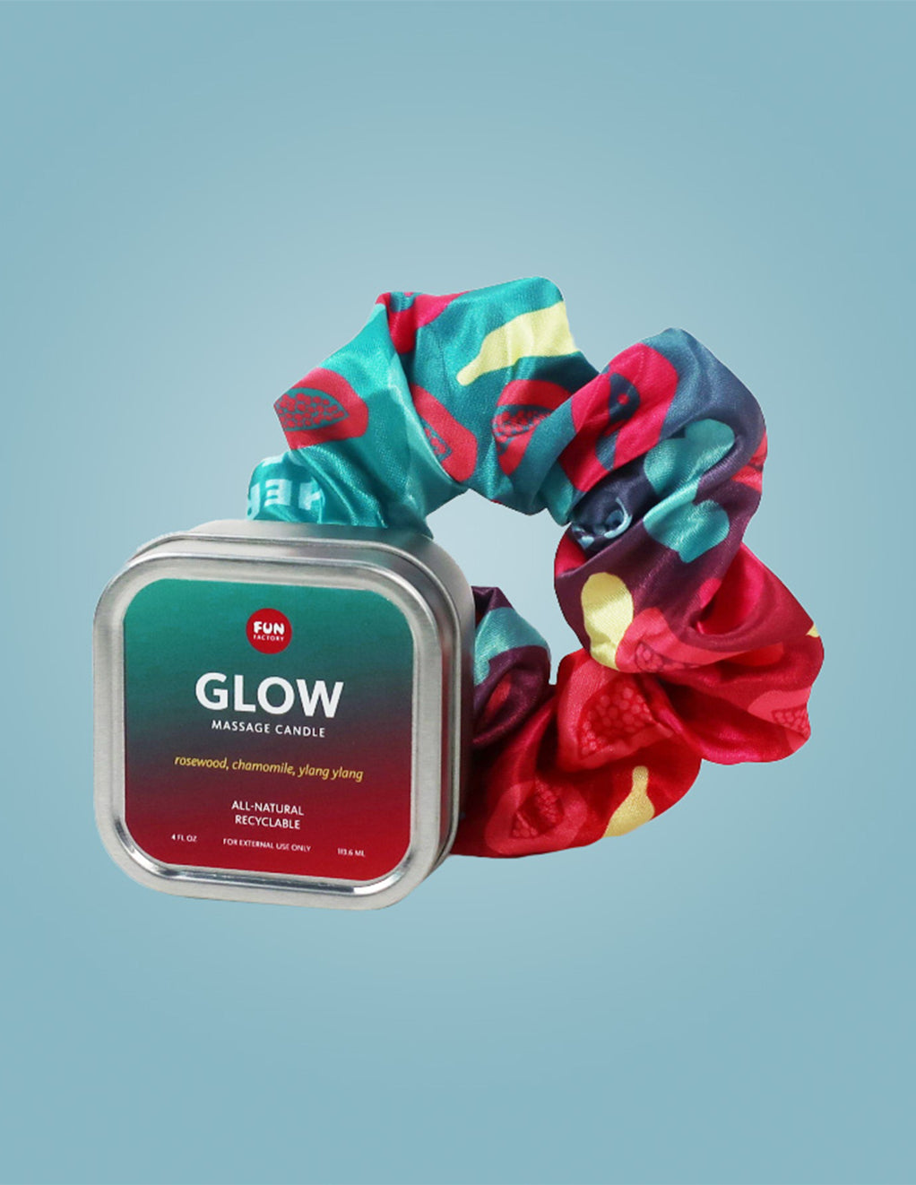 Fun Factory Blow & Glow Kit- Scrunchie and candle