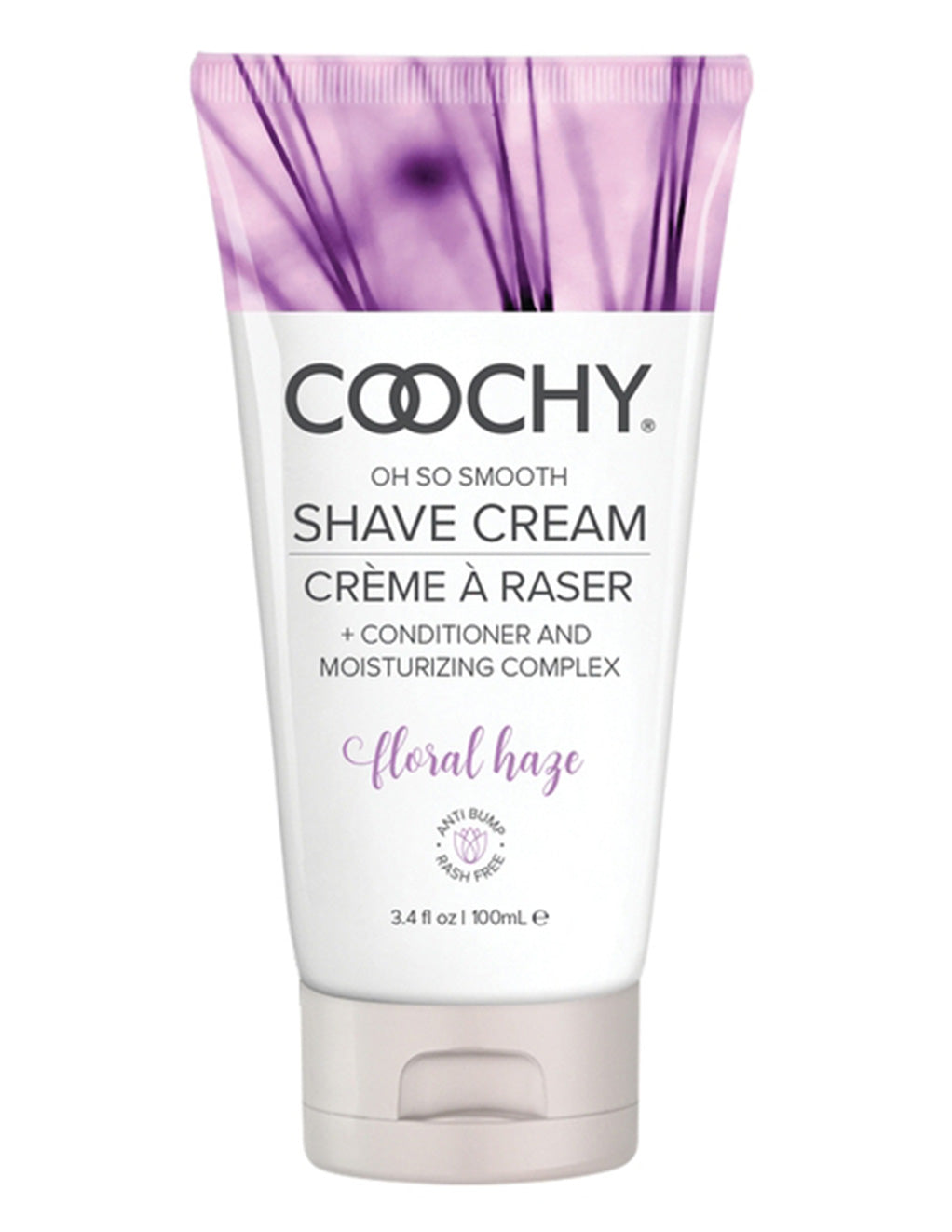 Coochy Shave Cream Floral Haze- 3.4oz- Front