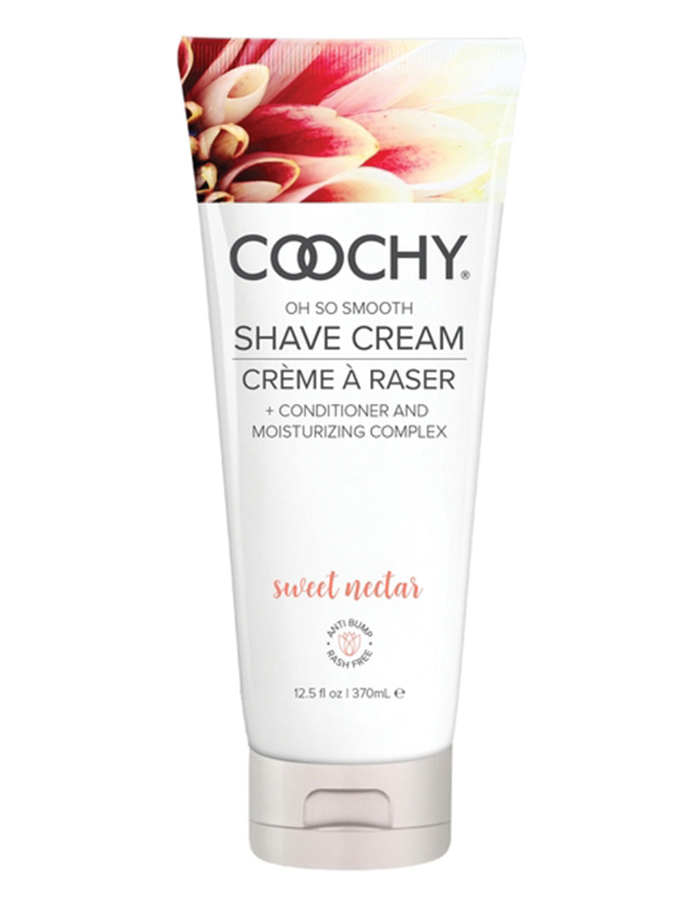 Coochy Shave Cream Sweet Nectar- 12.5oz- front
