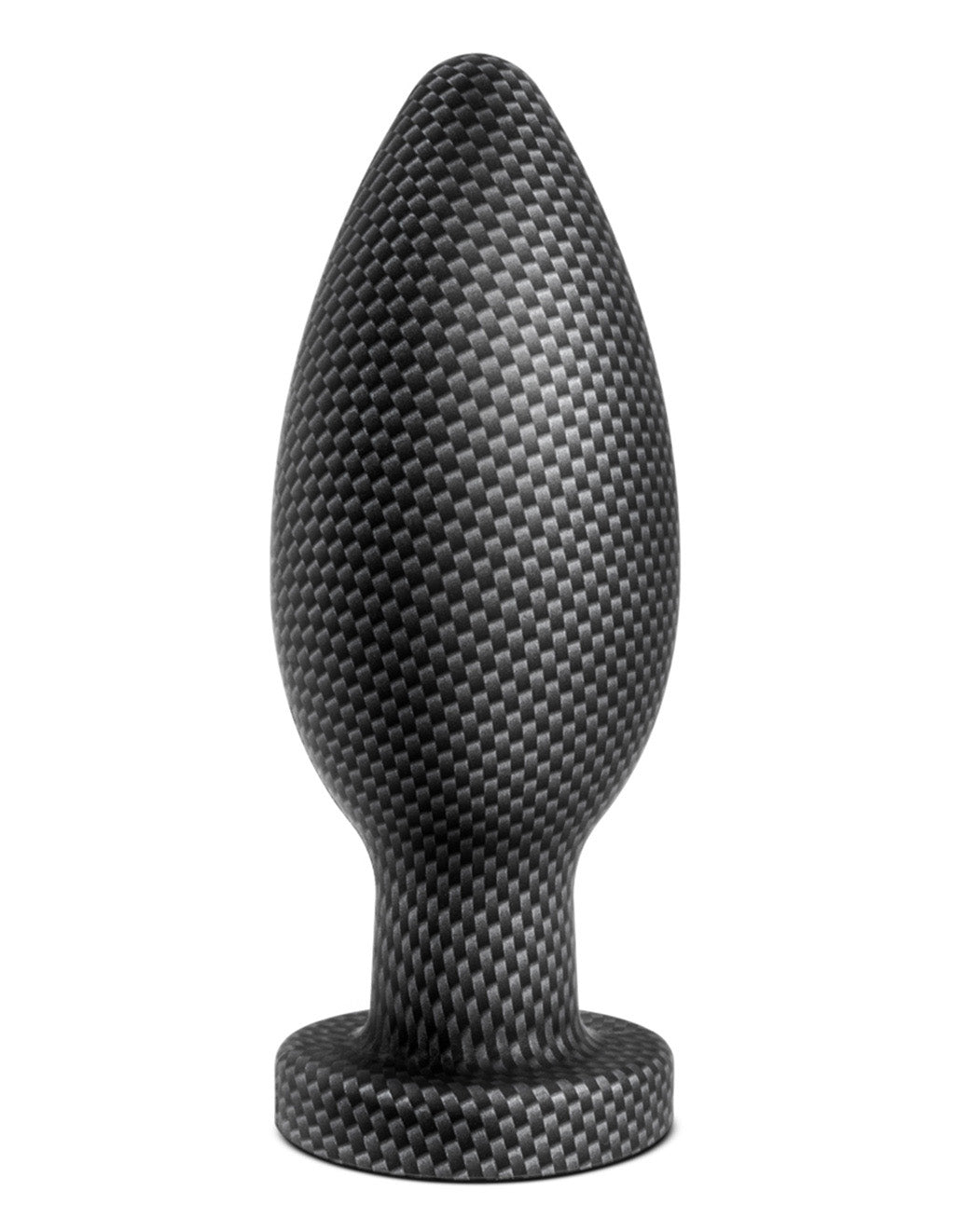 Spark Carbon Fiber Silicone Anal Plug- Small- Front