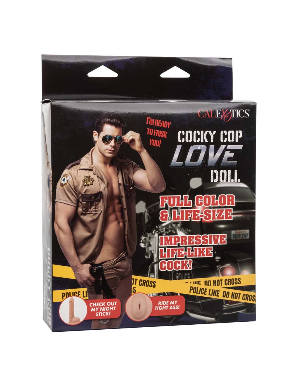 CalExotics Cocky Cop Love Doll- Box