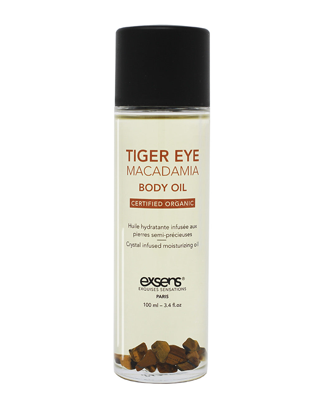 Tiger Eye Macadamia Body & Massage Oil- Front