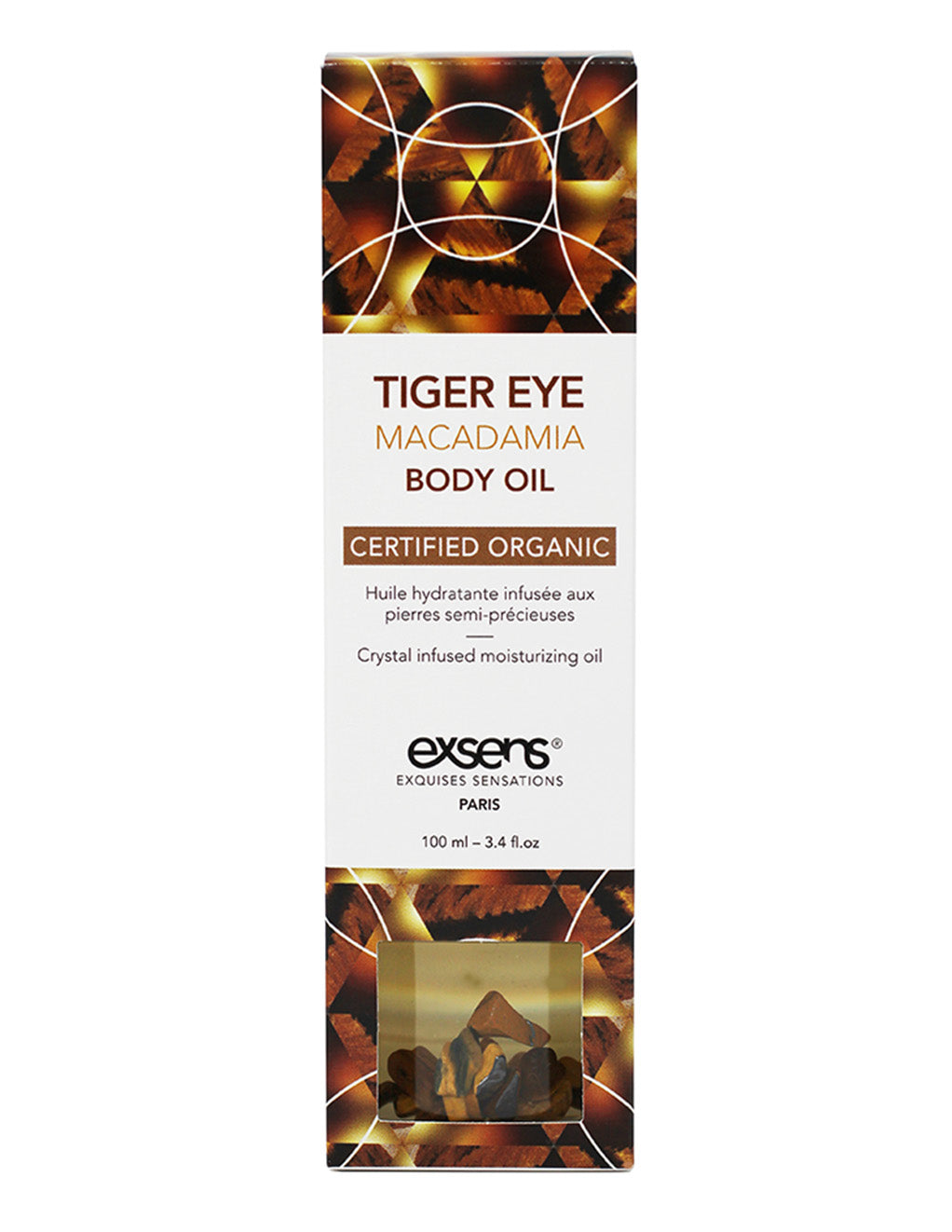 Tiger Eye Macadamia Body & Massage Oil- Package