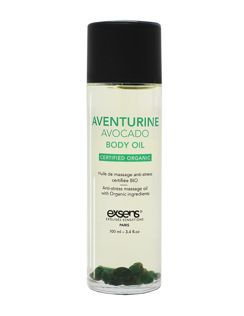 Aventurine Avocado Body & Massage Oil- Front