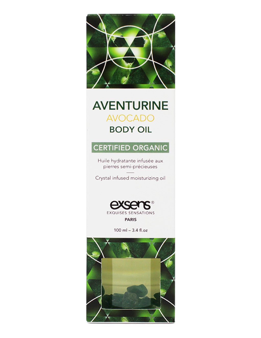 Aventurine Avocado Body & Massage Oil- Package