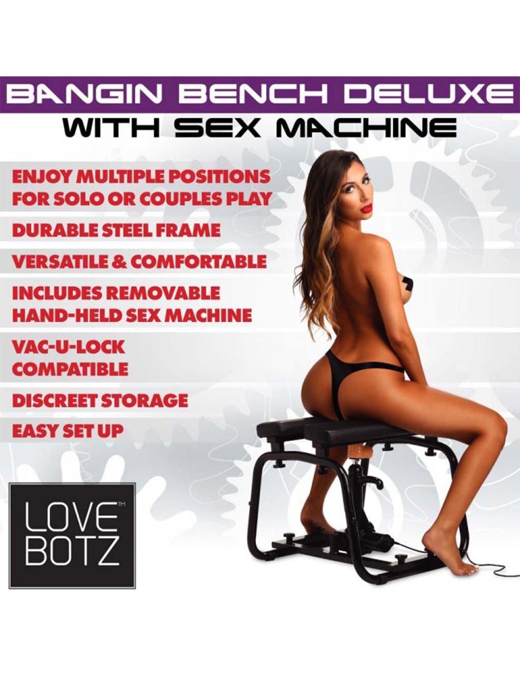 LoveBotz Deluxe Bangin' Bench- Model 3