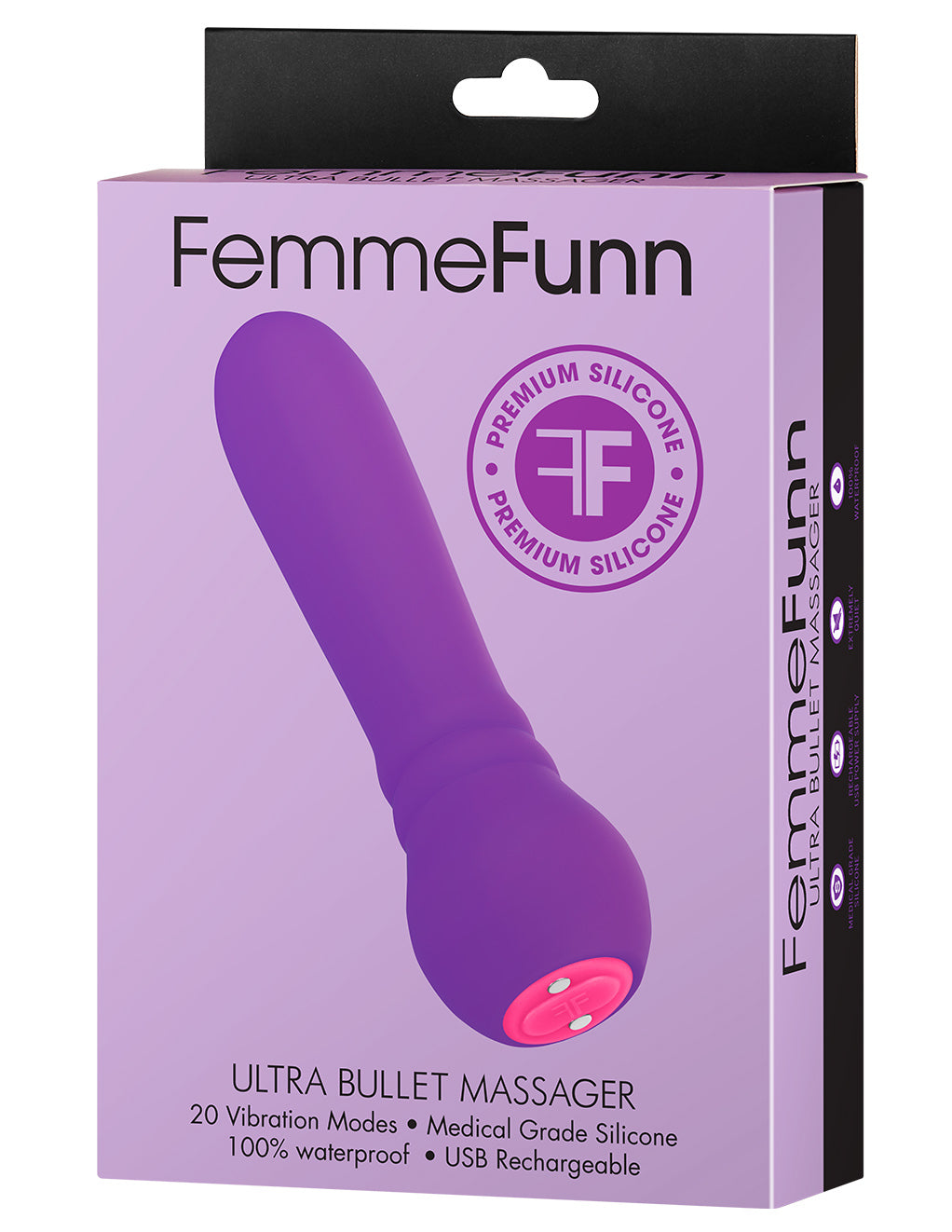 Femme Funn Ultra Bullet- Purple- Box