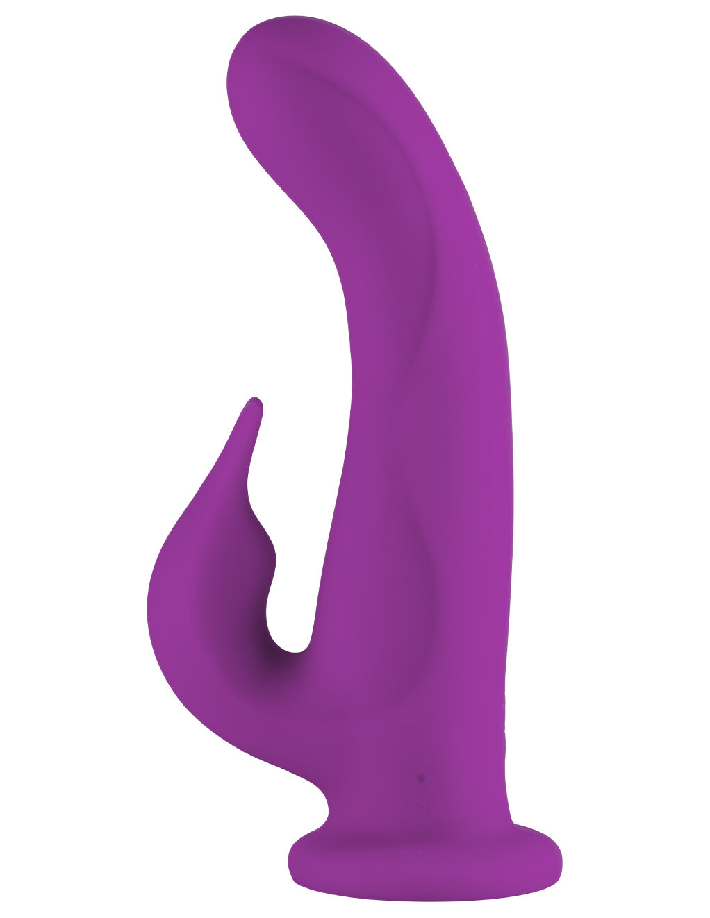 Femme Funn Pirouette Dual Stimulating Suction Cup Vibrator- Purple- Side