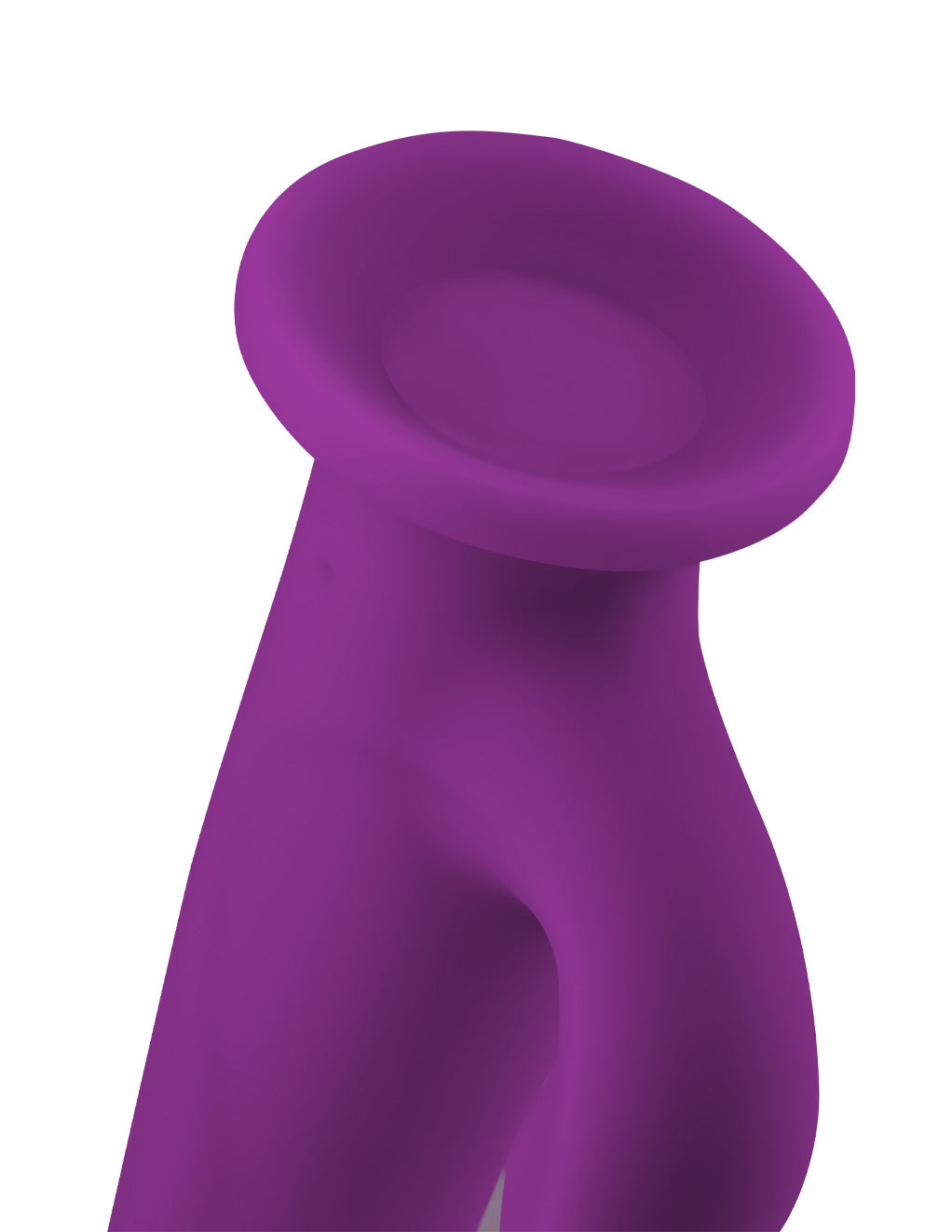 Femme Funn Pirouette Dual Stimulating Suction Cup Vibrator- Purple- Suction Cup