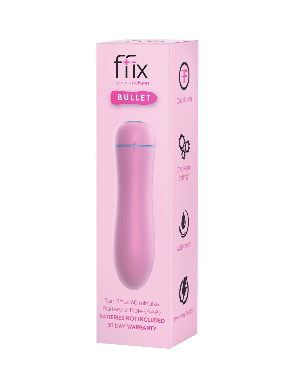 Femme Funn Ffix Bullet- Pink- Package