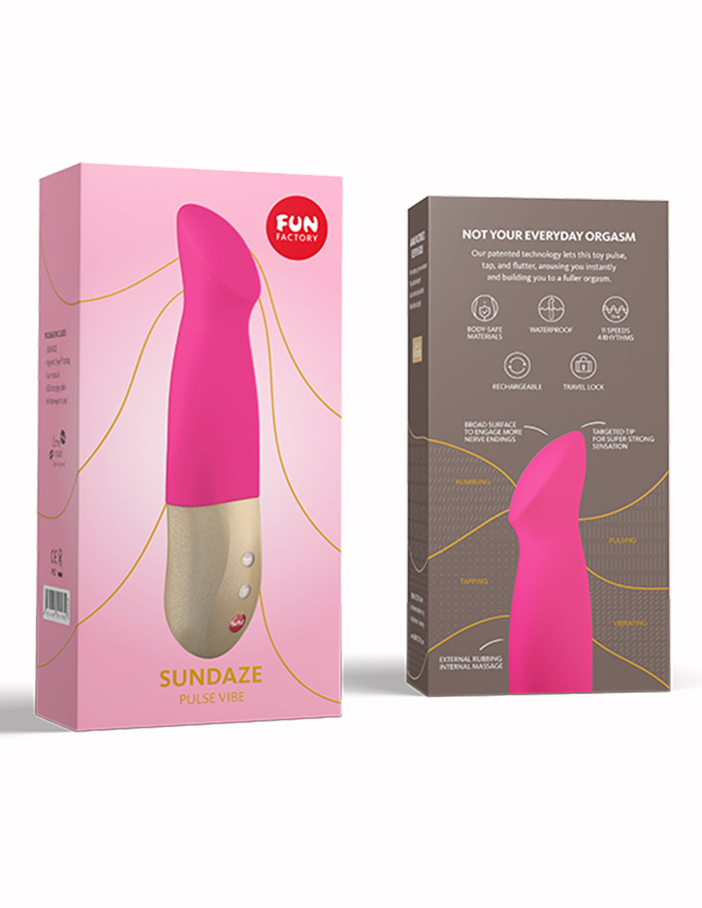 Fun Factory Sundaze- Fuchsia Pink- Package