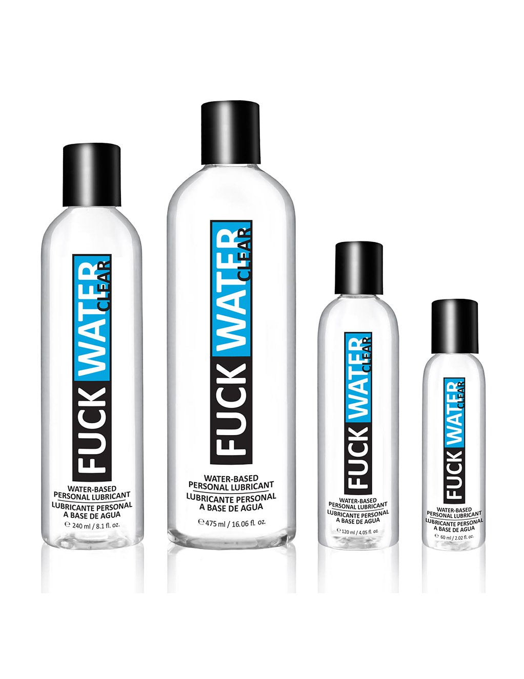 Fuck Water Clear H2O Lubricant- Front group