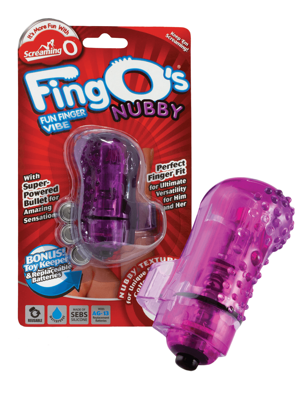 Screaming O FingO - Purple - Packaging