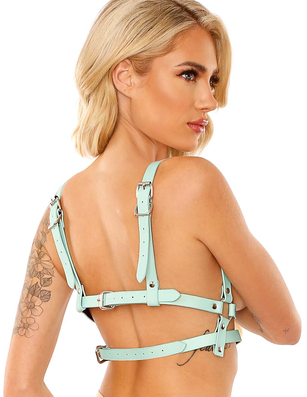 GLOW Buckle Up Harness Top- Back