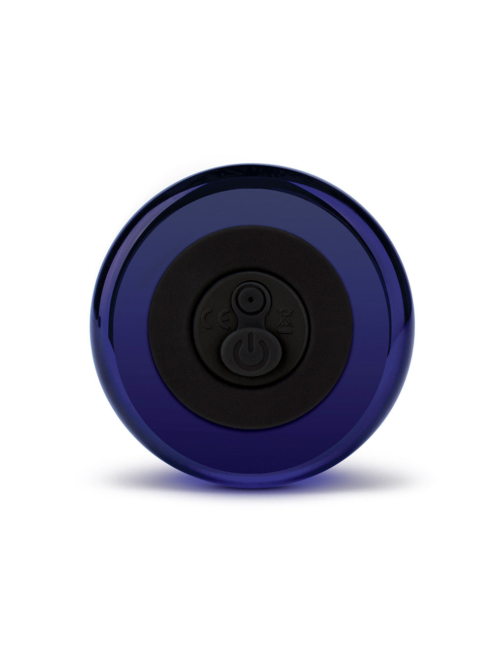Glas 4" G-Spot & P-Spot Vibrator- Power button