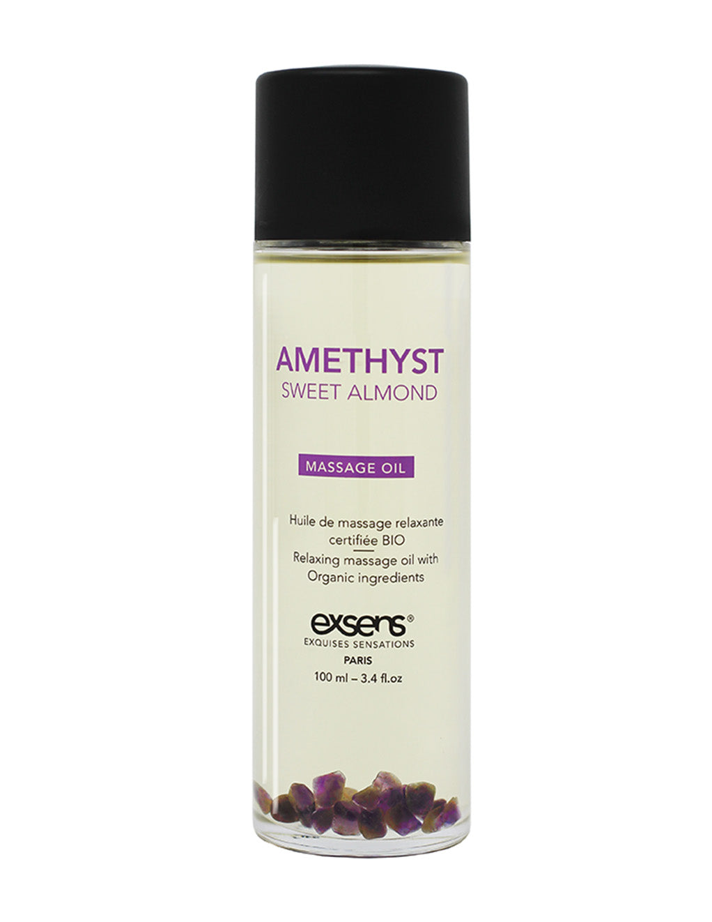Amethyst Almond Body & Massage Oil- Front