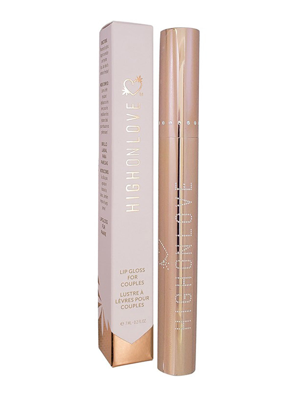 High On Love Lip Gloss For Couples- Front