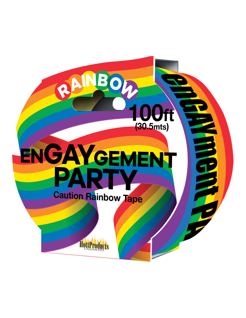 EnGAYgement Rainbow Party Tape- Front