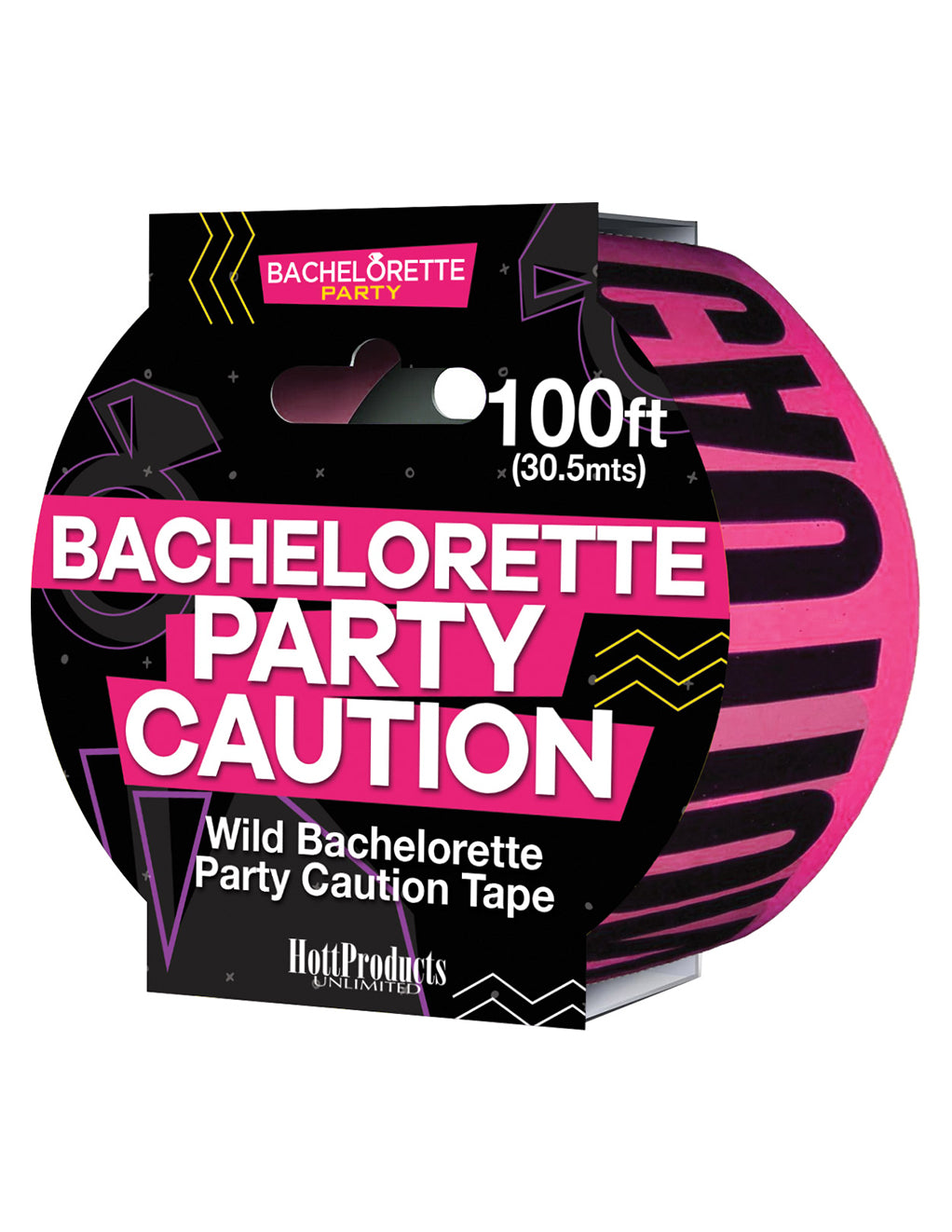 Bachelorette Party Caution Tape- front