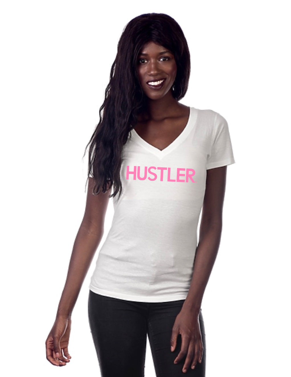 HUSTLER® Women's Classic Logo Tee