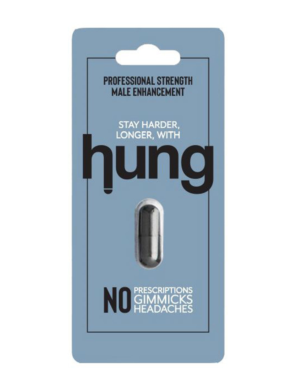Hung Male Sexual Enhancement Supplement- 1ct- front