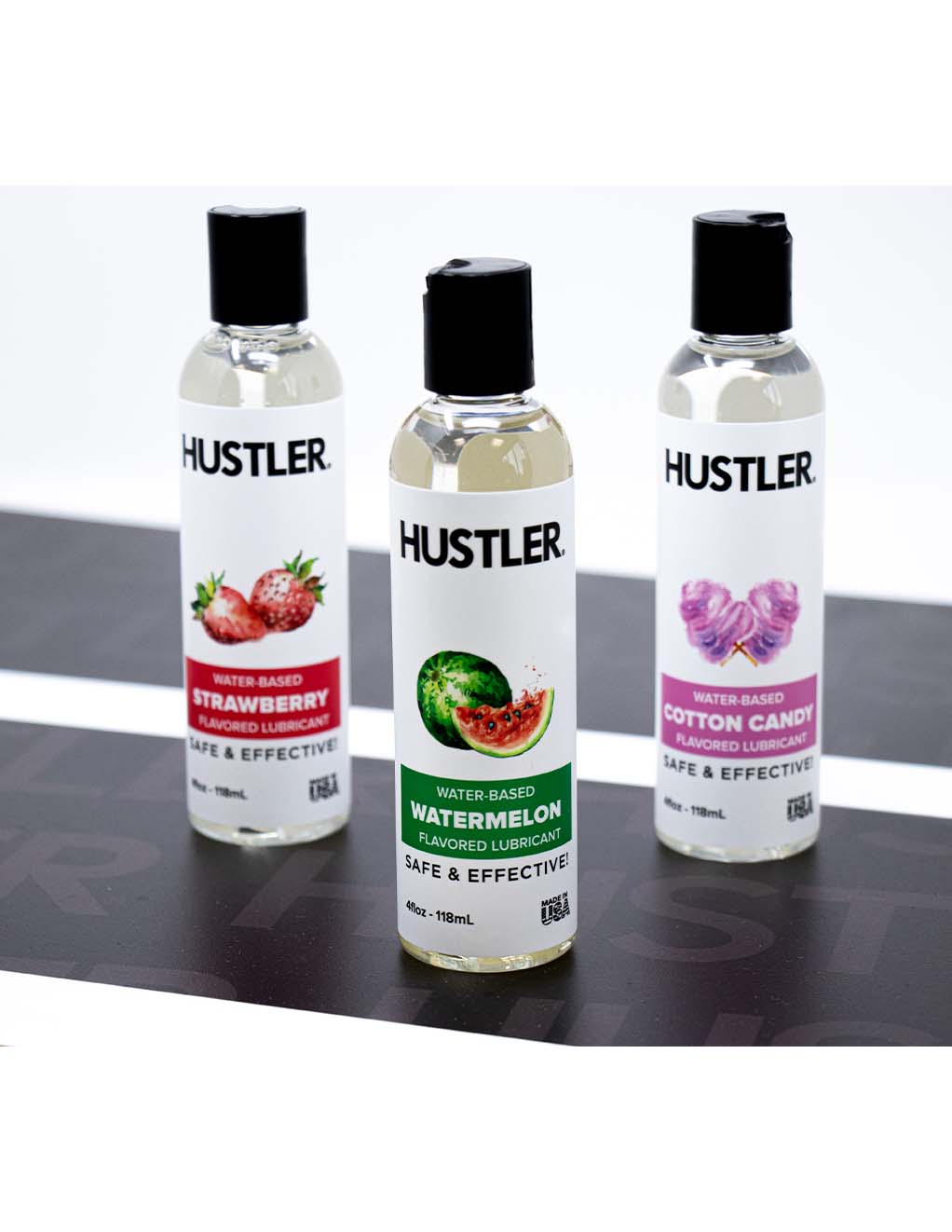 HUSTLER® Cotton Candy Lubricant- group